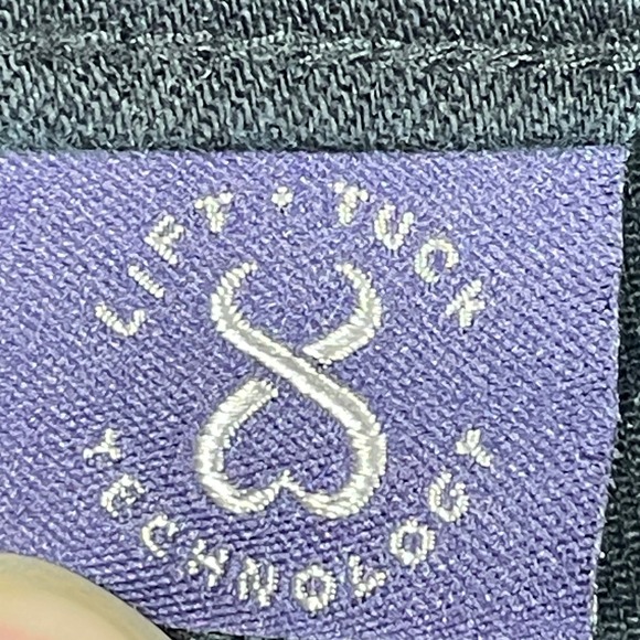 NYDJ Ankle Pants Black Size 12 Womens Slimming Stretch Technology - Picture 7 of 13